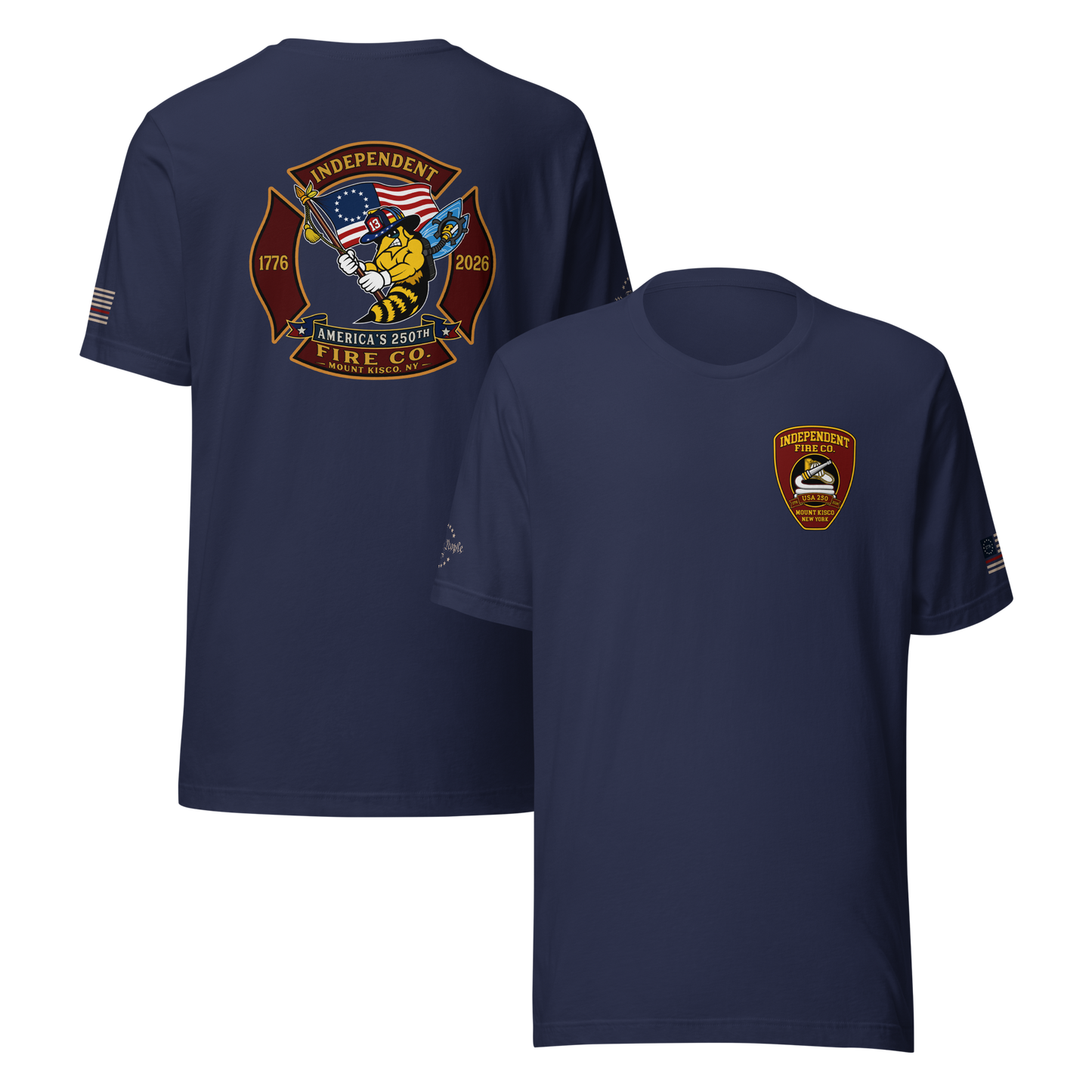 Independent Fire Co. – "America's 250th" Collection #1 (NO SLEEVE GRAPHICS)