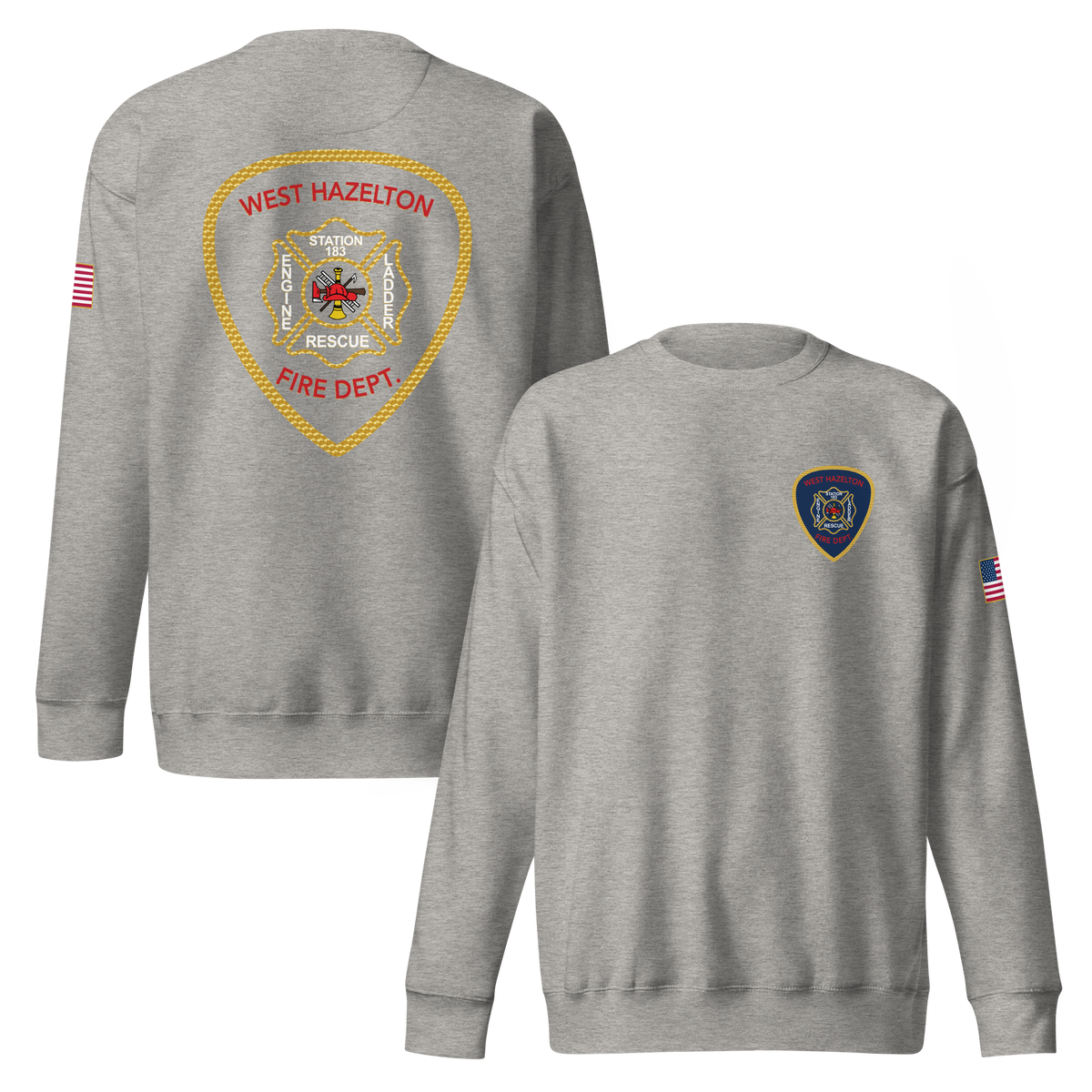 WEST HAZLETON FIRE DEPARTMENT #5 (GOLD)