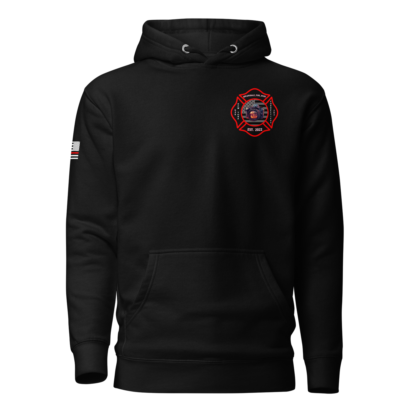 Scarsdale Fire Wire - Premium Hoodie