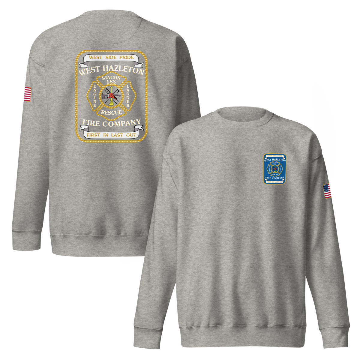 WEST HAZLETON FIRE COMPANY #5 (GOLD)