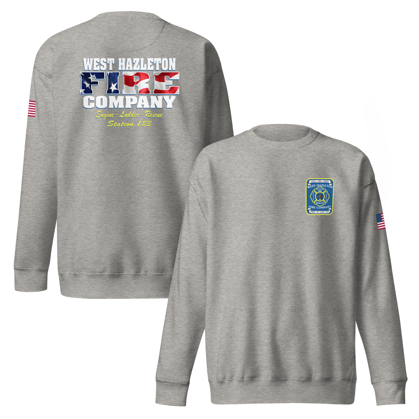WEST HAZLETON FIRE COMPANY #3 (PATRIOTIC)