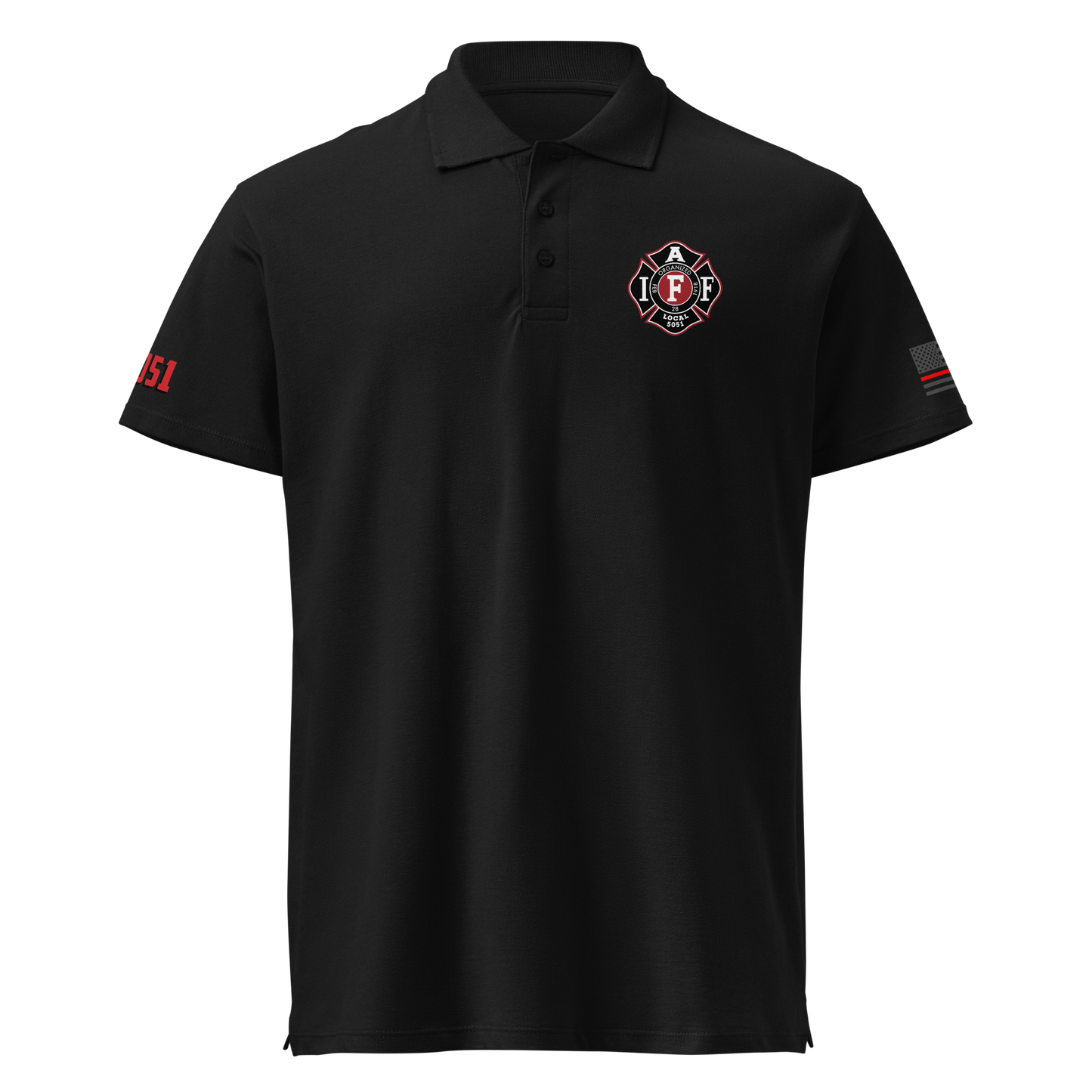 Roseville Fire - Subdued - Local 5051 (Black) - Collection