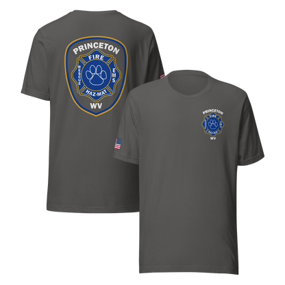PRINCETON WV FIRE - PAW 1 (#5) (WITH UNION MALTESE ON SLEEVE)