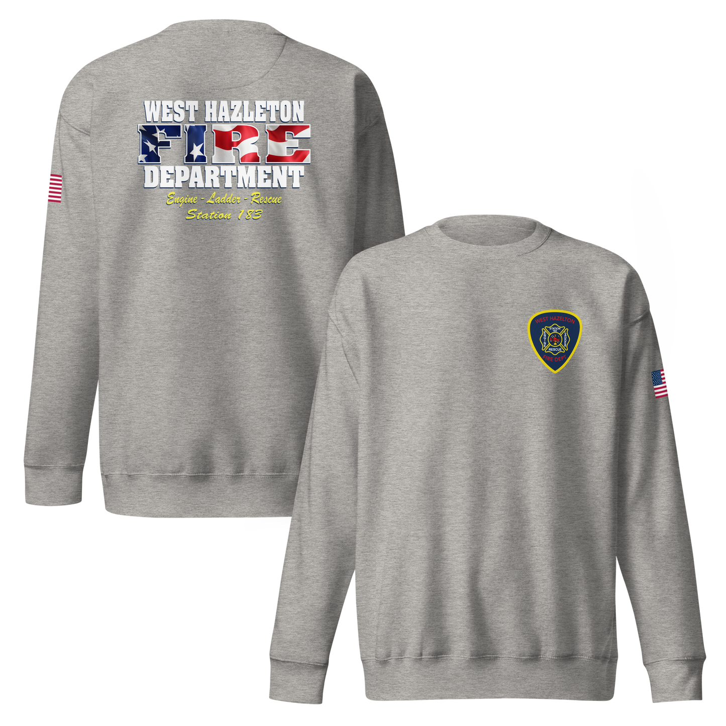 WEST HAZLETON FIRE DEPARTMENT #3 (PATRIOTIC)