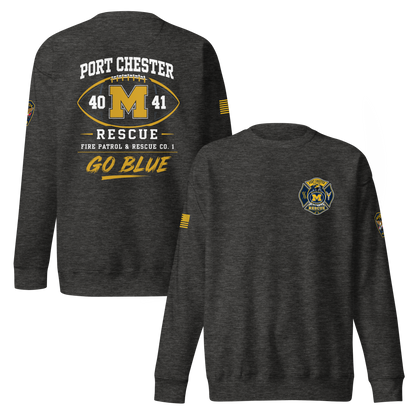 PORT CHESTER RESCUE × MICHIGAN WOLVERINES FOOTBALL #2