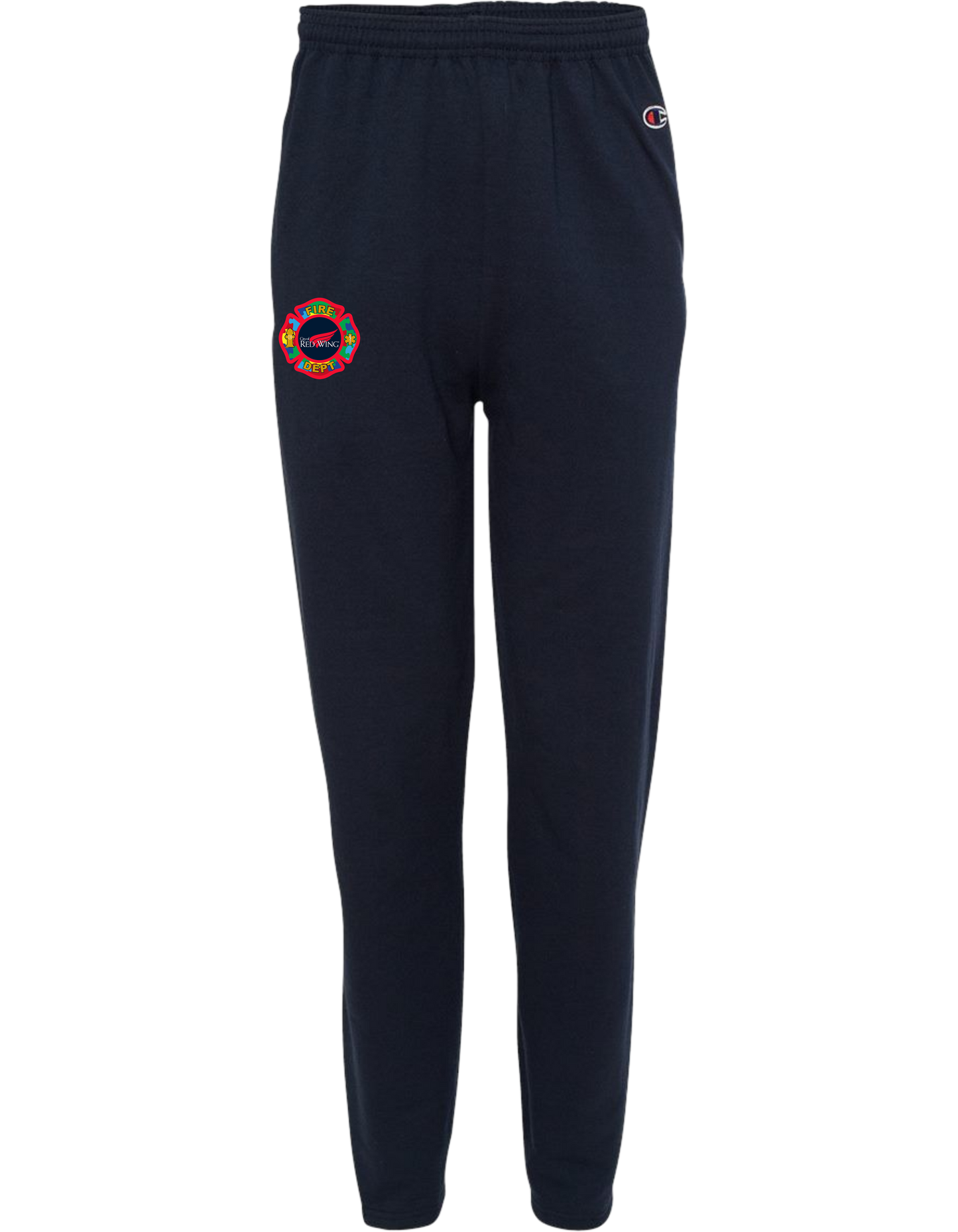 RED WING FIRE - Champion Open-Bottom Sweatpants