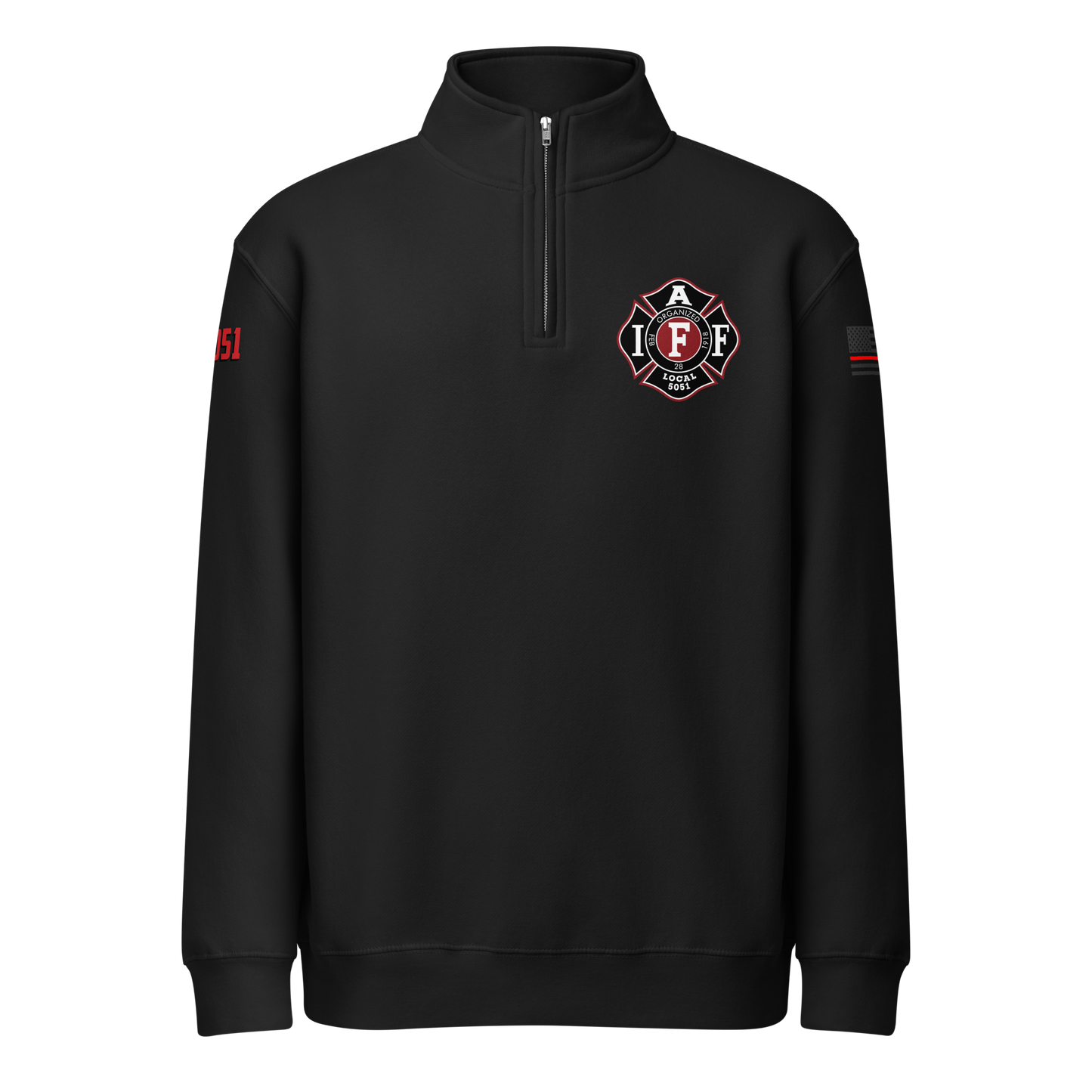 Roseville Fire - Subdued - Local 5051 (Black) - Collection