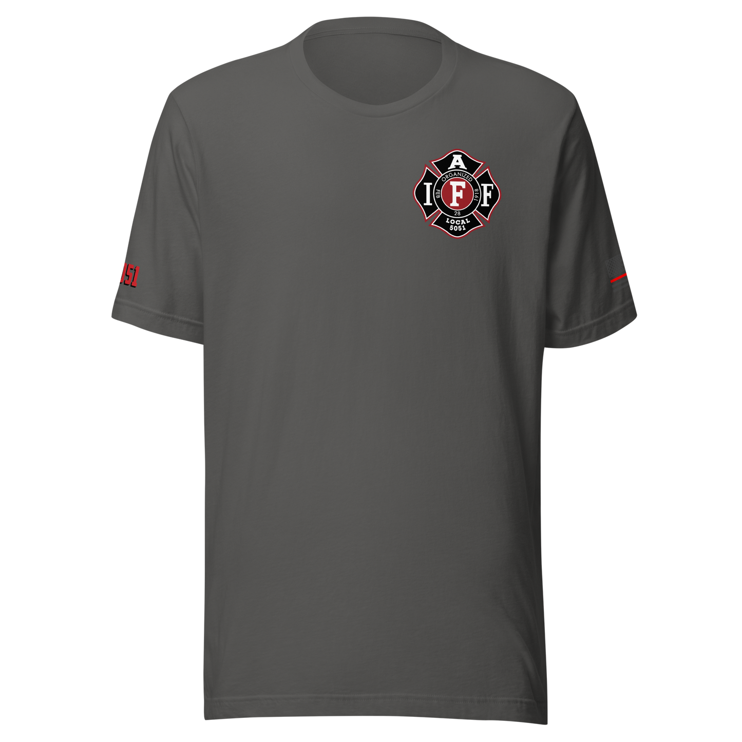 Roseville Fire - Subdued - Local 5051 (Black) - Collection