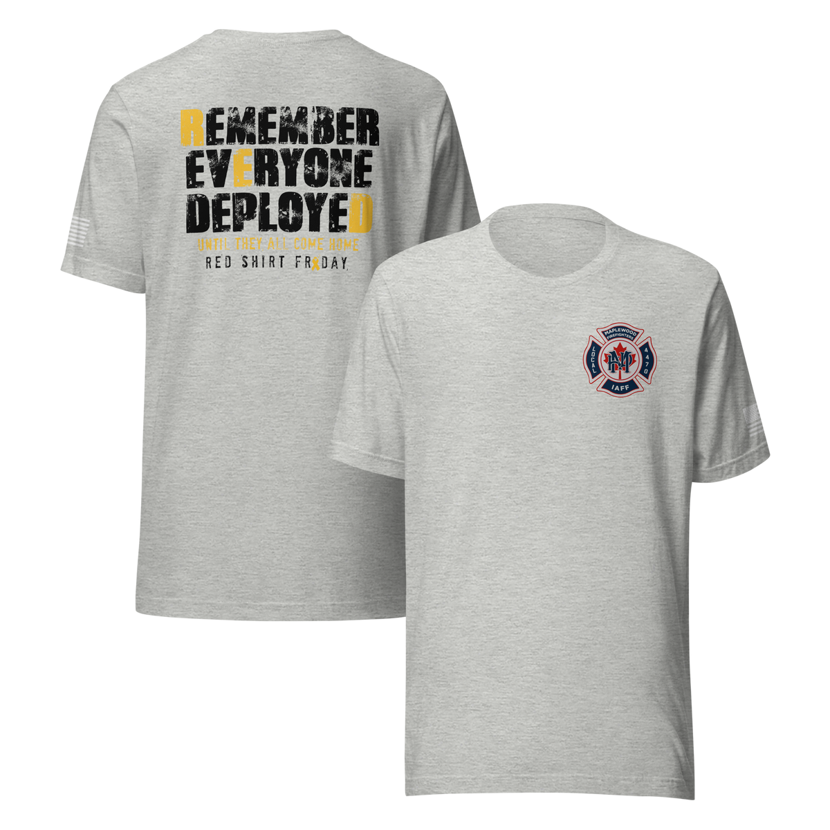 MAPLEWOOD FIRE  - LOCAL 4470 - RED (REMEMBER EVERYONE DEPLOYED) COLLECTION
