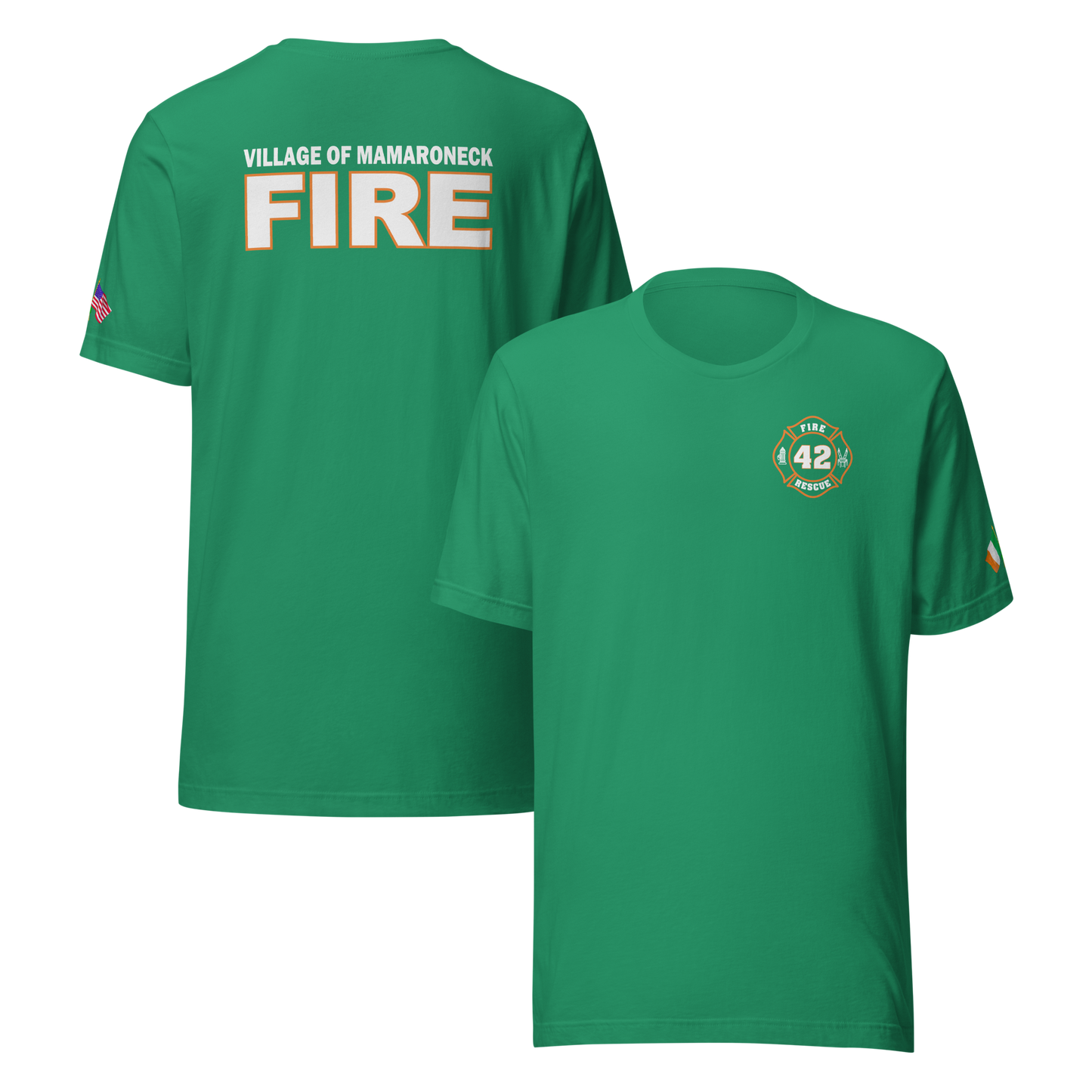Village of Mamaroneck Engine 42 St. Patrick's Day Premium Tee