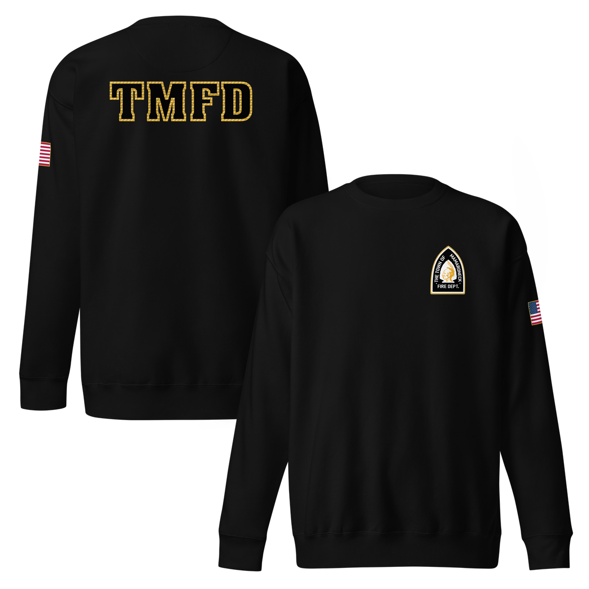 TOWN OF MAMARONECK FIRE- GOLD OUTLINE COLLECTION