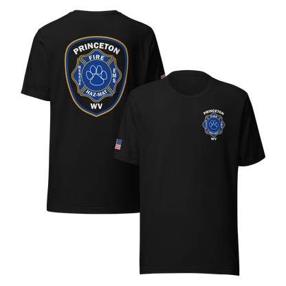 PRINCETON WV FIRE - PAW 1 (#5) (WITH UNION MALTESE ON SLEEVE)
