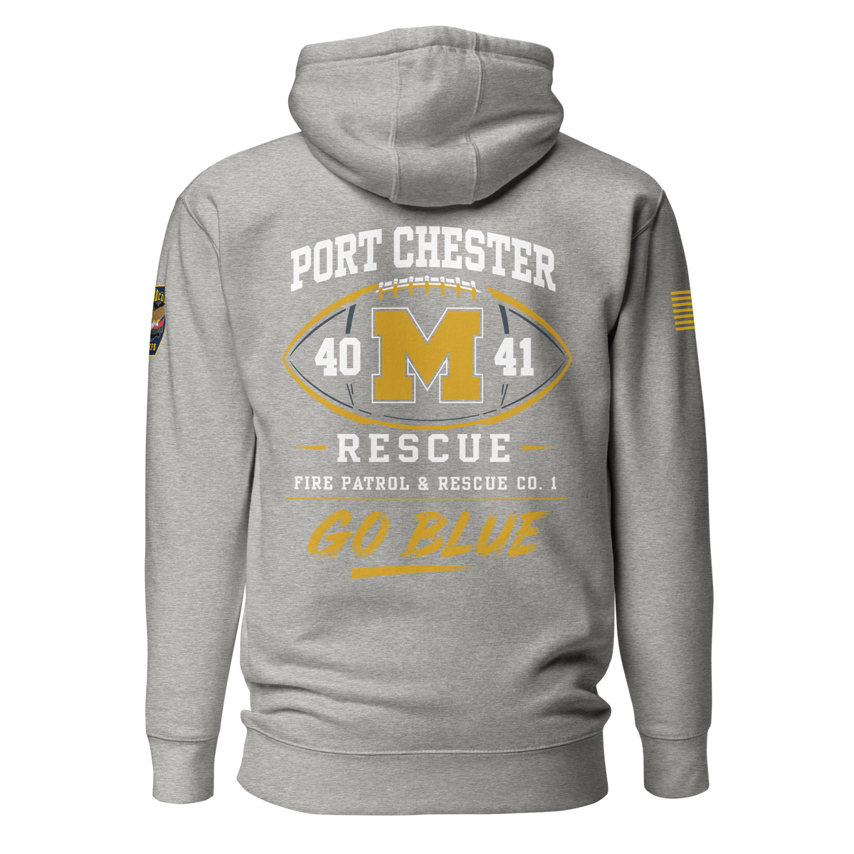 PORT CHESTER RESCUE × MICHIGAN WOLVERINES FOOTBALL #2