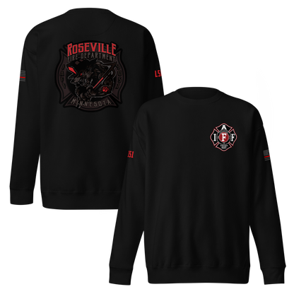 Roseville Fire - Subdued - Local 5051 (Black) - Collection