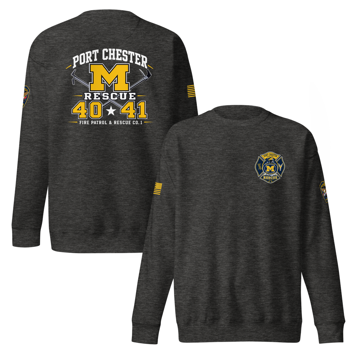 PORT CHESTER RESCUE × MICHIGAN WOLVERINES FOOTBALL #1