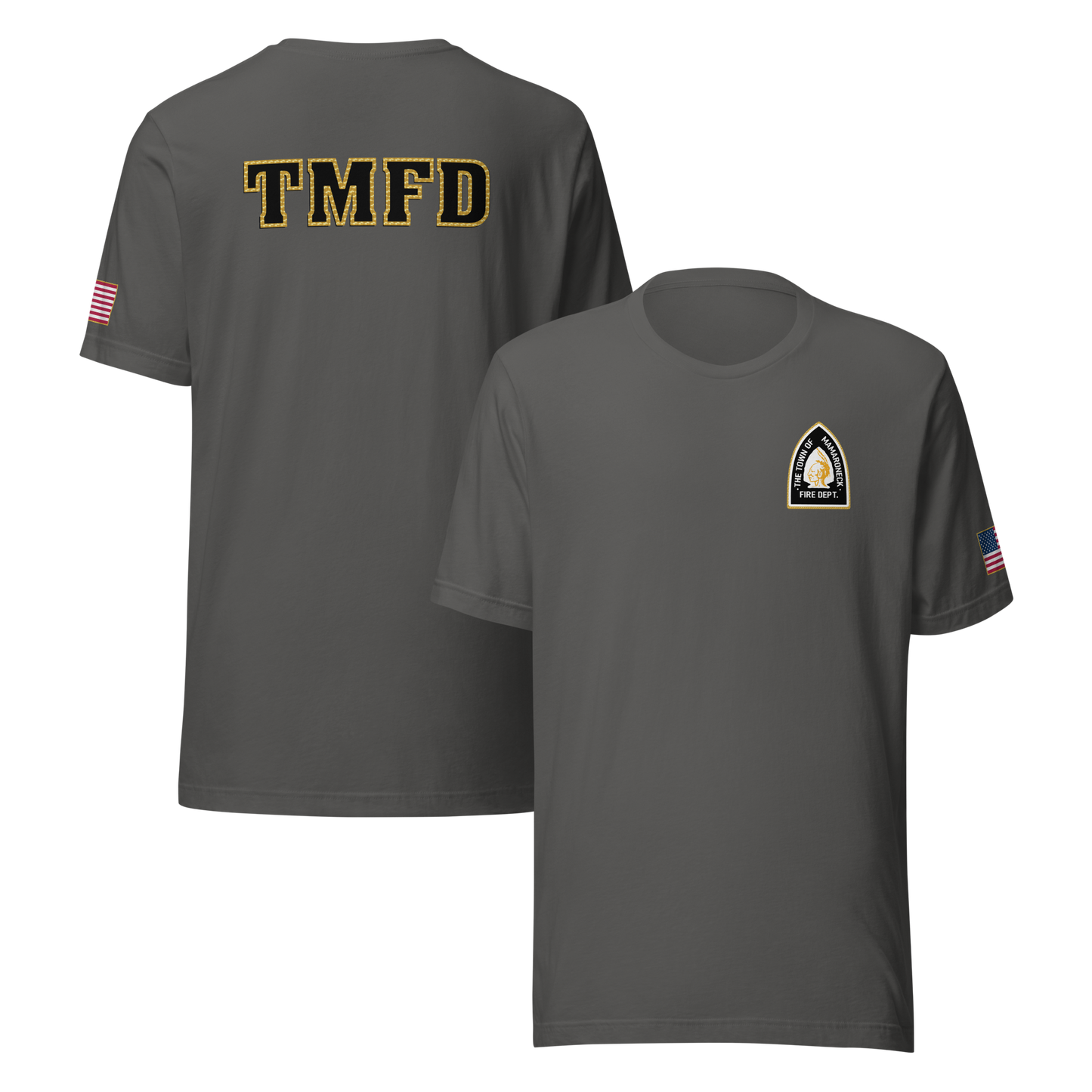 TOWN OF MAMARONECK FIRE- GOLD OUTLINE COLLECTION
