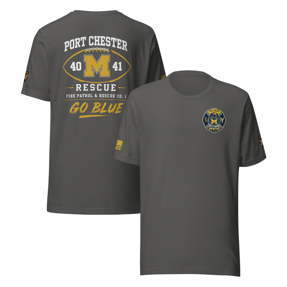PORT CHESTER RESCUE × MICHIGAN WOLVERINES FOOTBALL #2