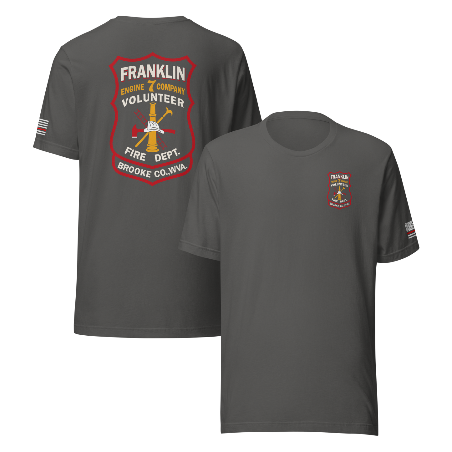 FRANKLIN FIRE - ENGINE 7 PATCH COLLECTION