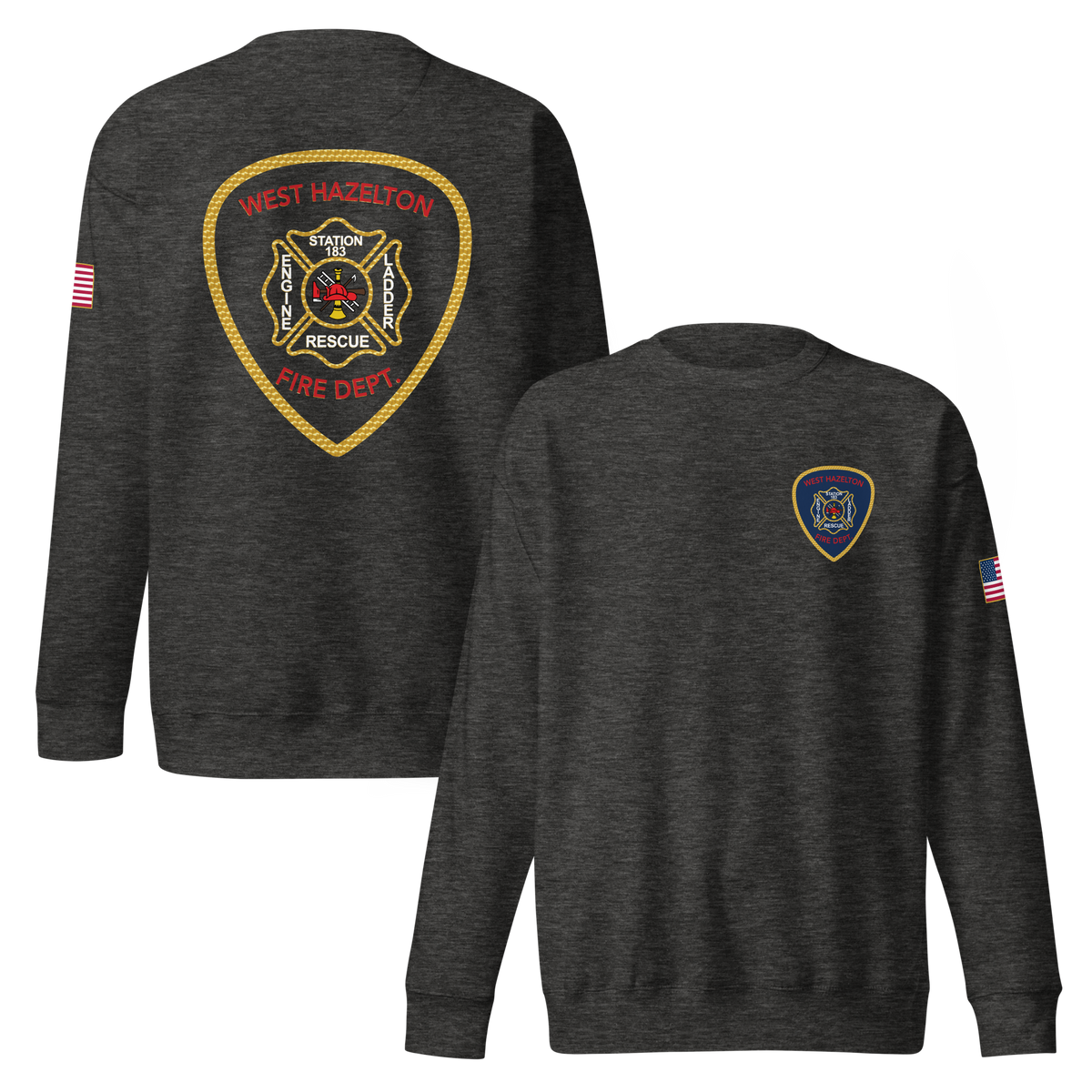 WEST HAZLETON FIRE DEPARTMENT #5 (GOLD)