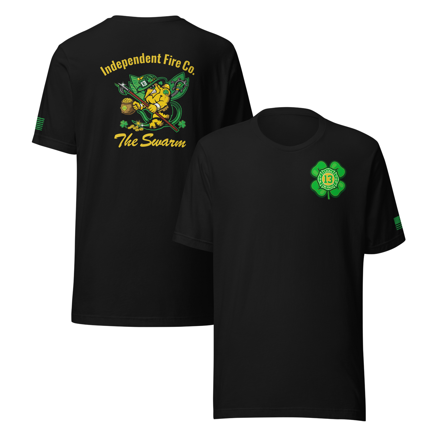 GLOW IN THE DARK - Mt Kisco Fire - Independent Fire Co. - St. Patricks's Day Collection