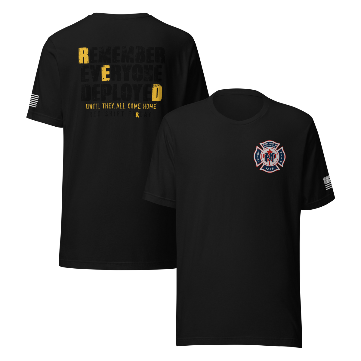 MAPLEWOOD FIRE  - LOCAL 4470 - RED (REMEMBER EVERYONE DEPLOYED) COLLECTION
