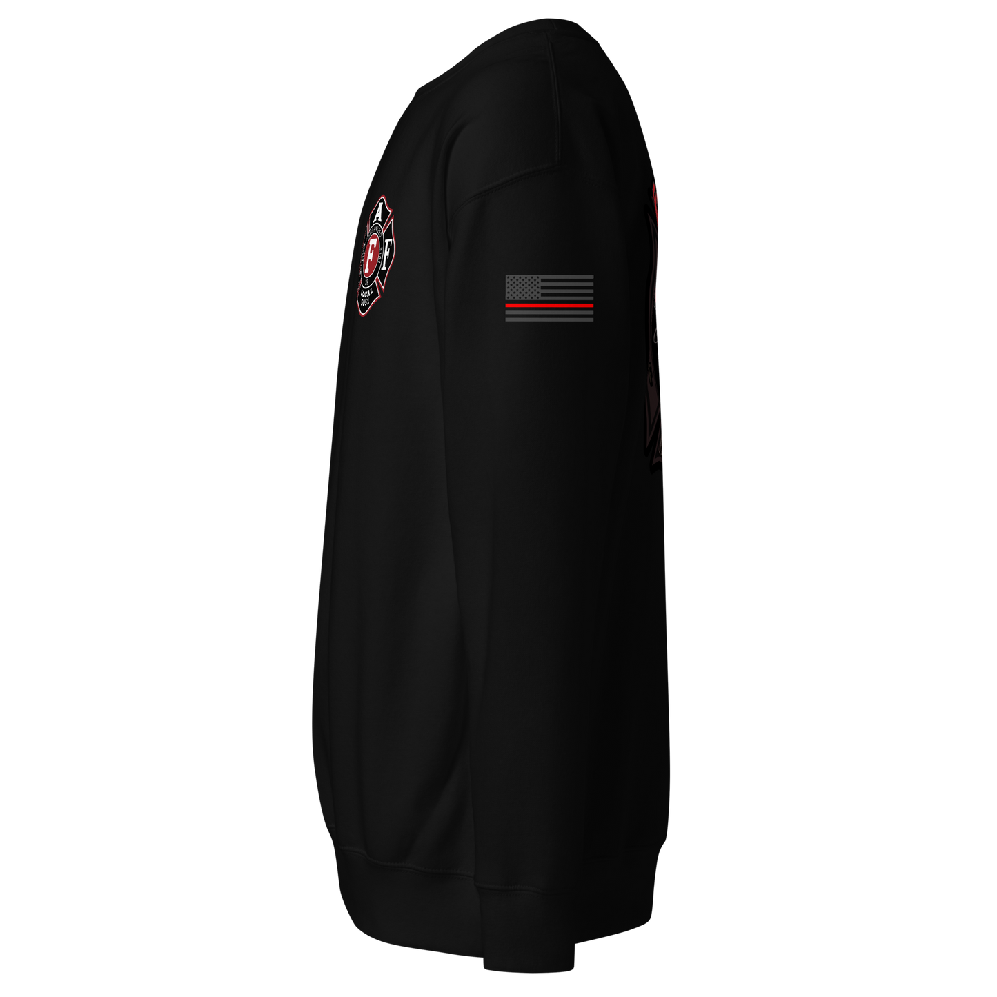 Roseville Fire - Subdued - Local 5051 (Black) - Collection