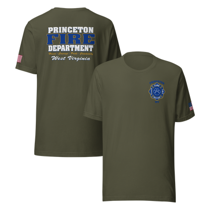 PRINCETON WV FIRE - PAW 2 (#6) (WITH UNION MALTESE ON SLEEVE)