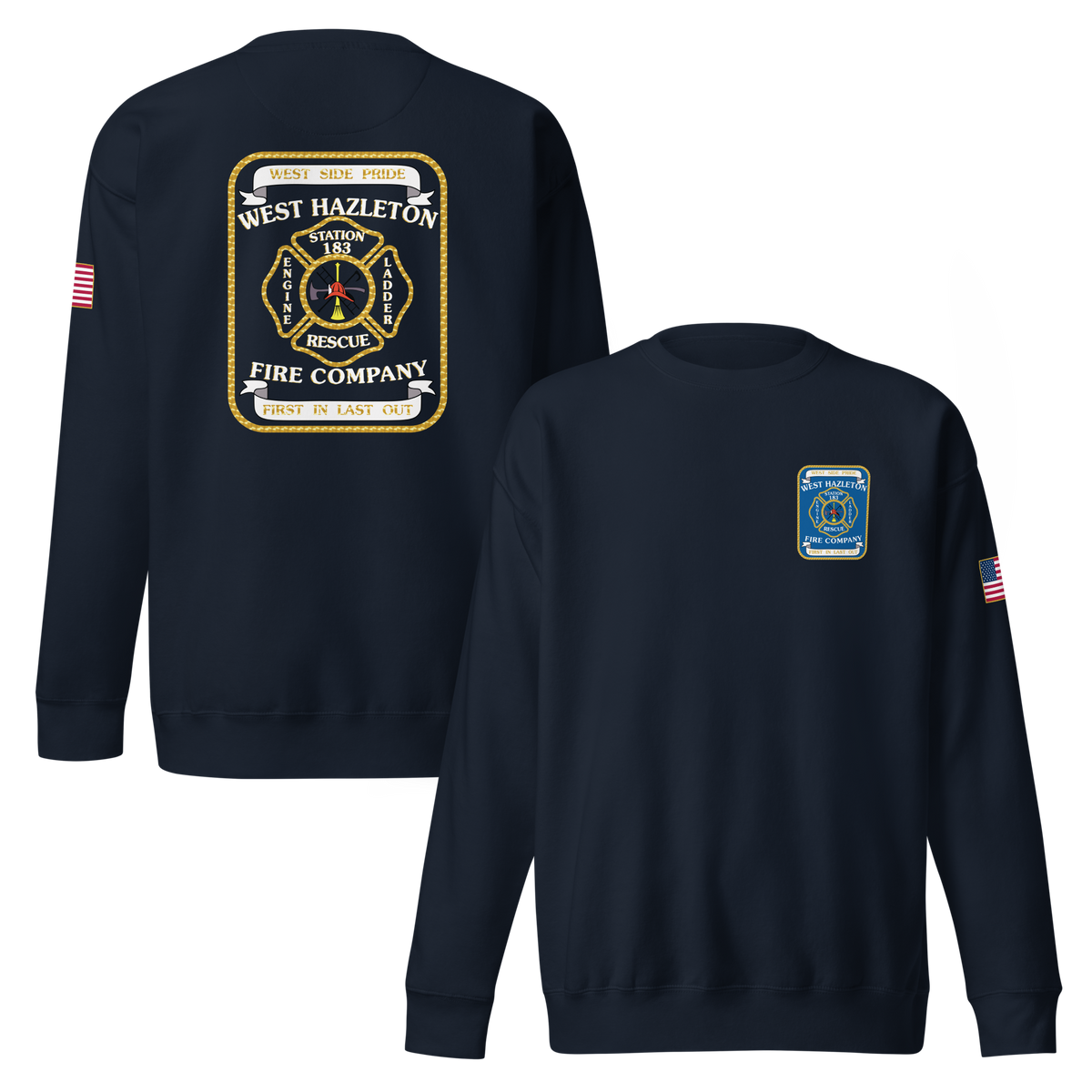 WEST HAZLETON FIRE COMPANY #5 (GOLD)