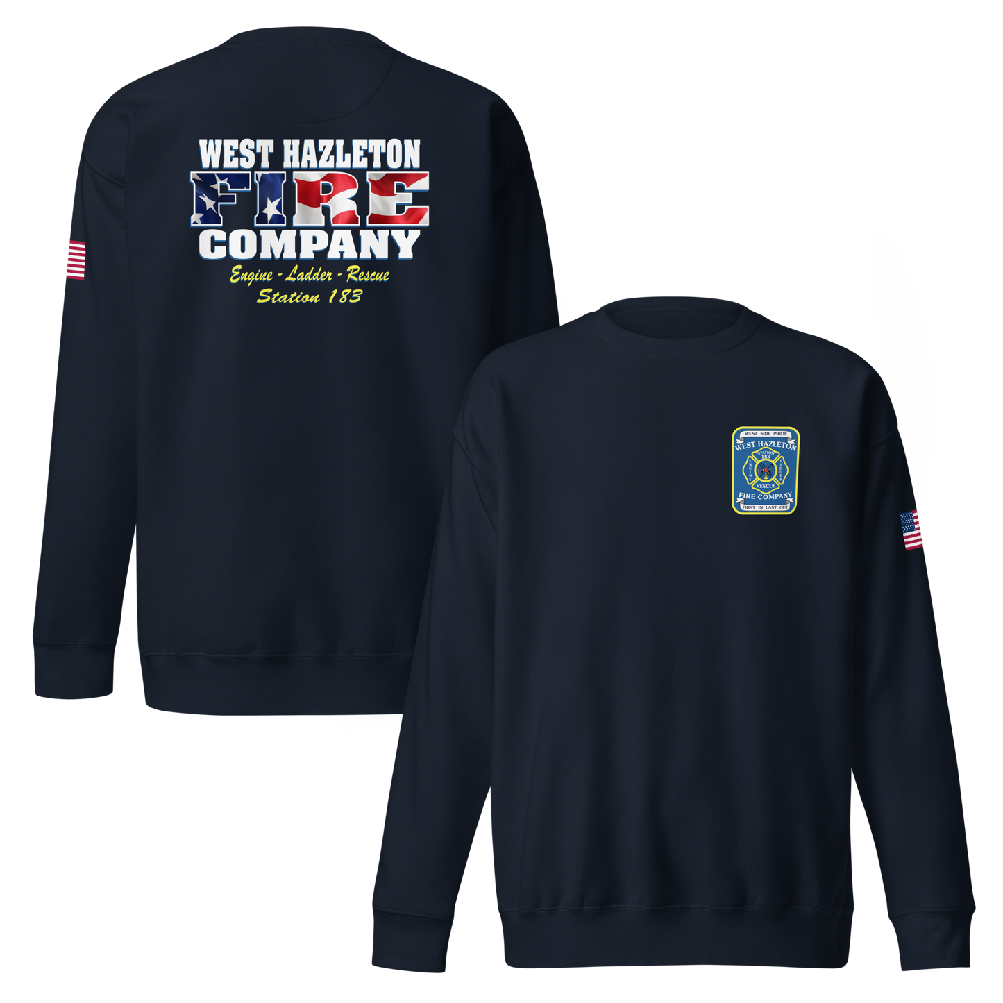 WEST HAZLETON FIRE COMPANY #3 (PATRIOTIC)