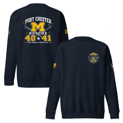 PORT CHESTER RESCUE × MICHIGAN WOLVERINES FOOTBALL #1