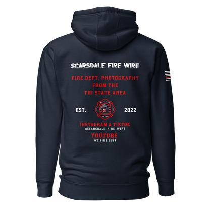 Scarsdale Fire Wire - Premium Hoodie