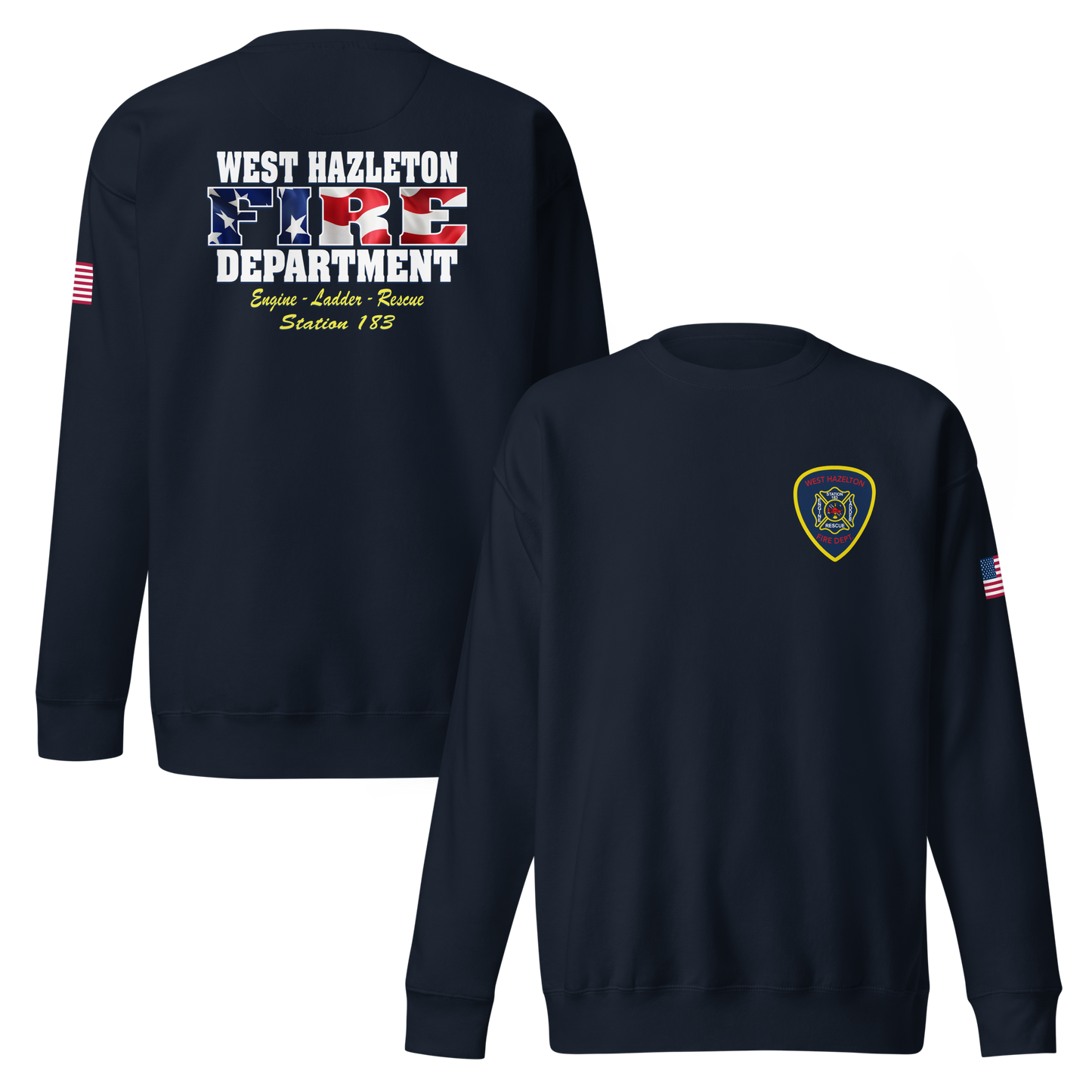 WEST HAZLETON FIRE DEPARTMENT #3 (PATRIOTIC)