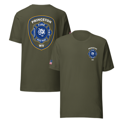 PRINCETON WV FIRE - TIGER 1 (#3) (WITH UNION MALTESE ON SLEEVE)