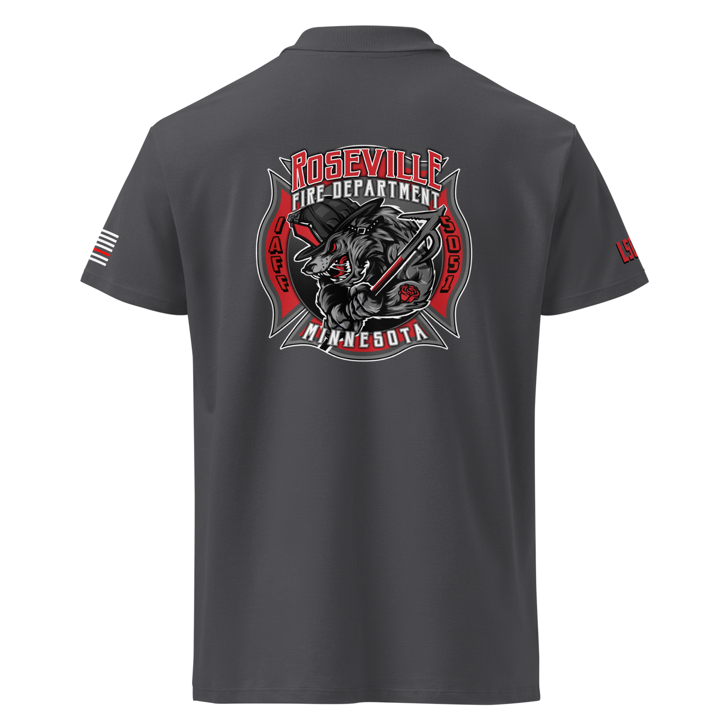 Roseville Fire - Color - Local 5051 (White) - Collection