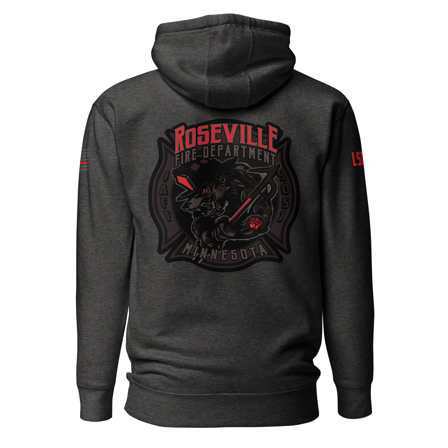 Roseville Fire - Subdued - Local 5051 (Black) - Collection