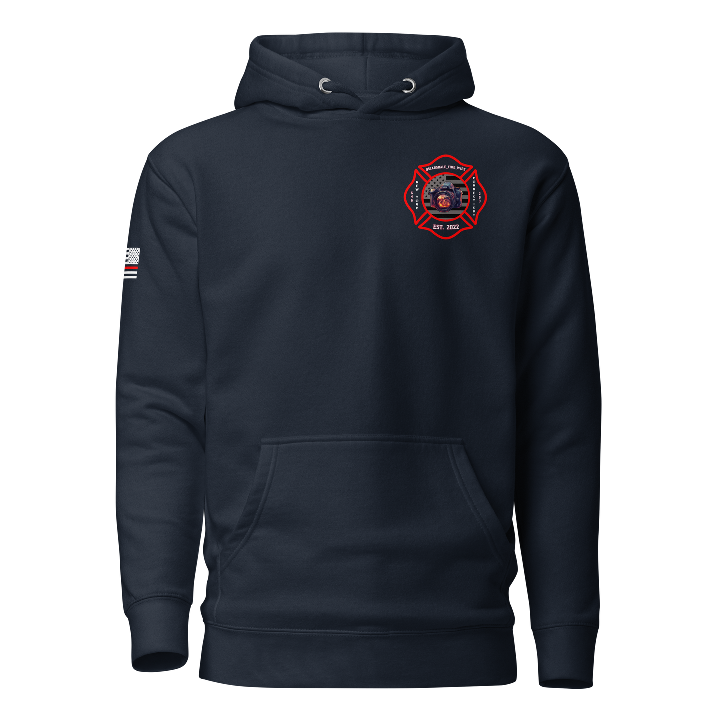 Scarsdale Fire Wire - Premium Hoodie