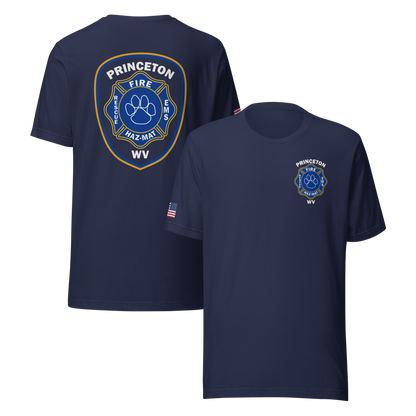 PRINCETON WV FIRE - PAW 1 (#5) (WITH UNION MALTESE ON SLEEVE)