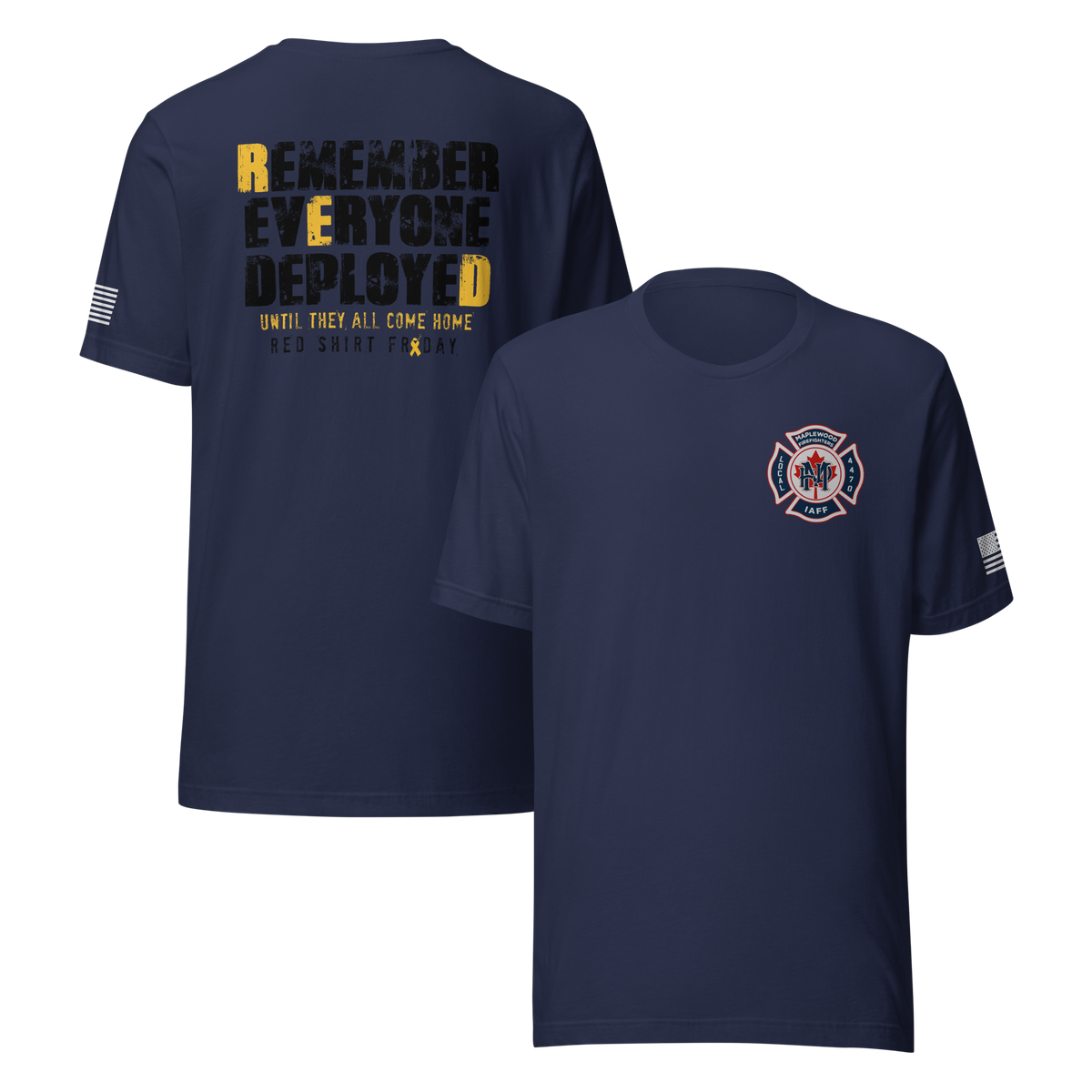 MAPLEWOOD FIRE  - LOCAL 4470 - RED (REMEMBER EVERYONE DEPLOYED) COLLECTION