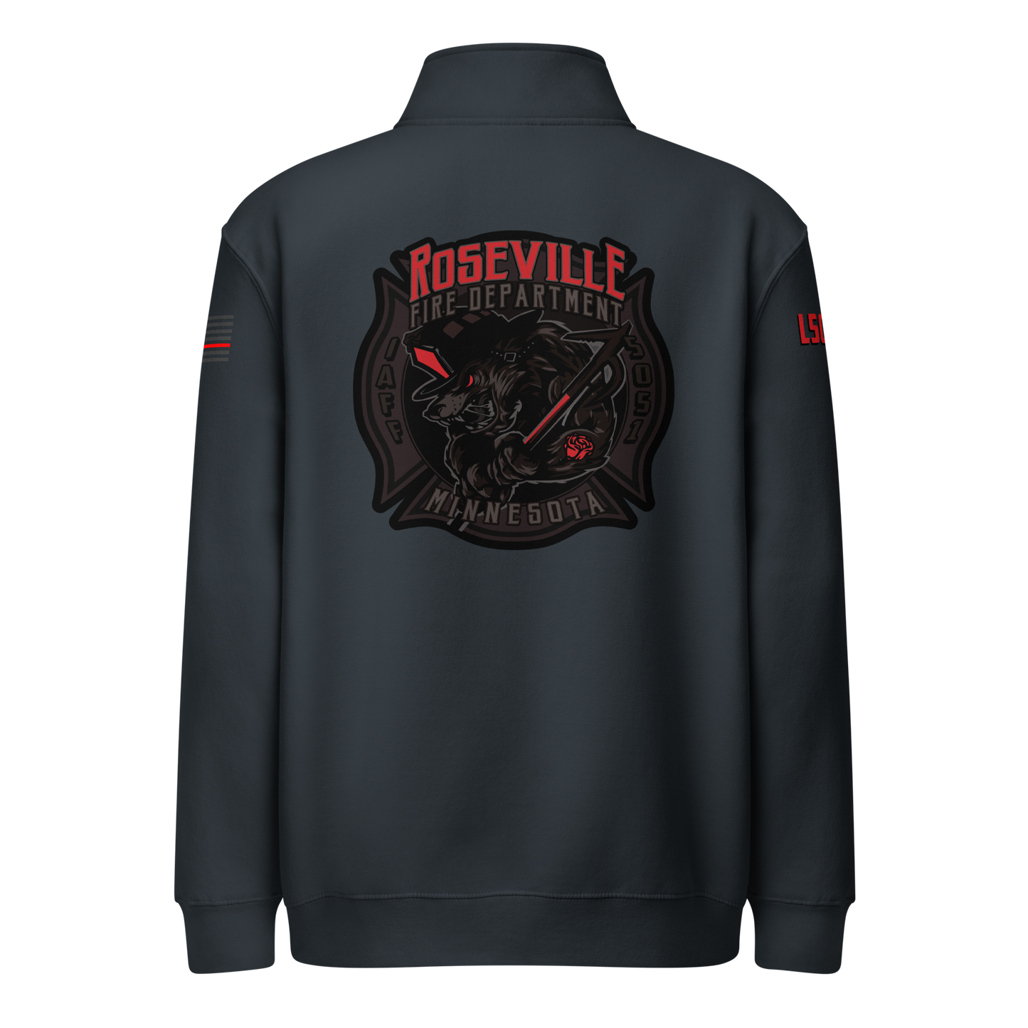 Roseville Fire - Subdued - Local 5051 (Black) - Collection