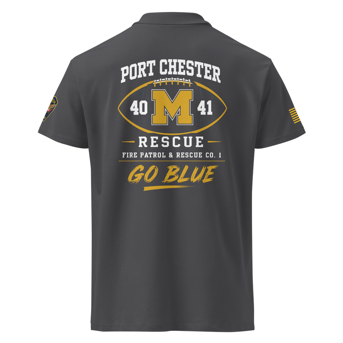 PORT CHESTER RESCUE × MICHIGAN WOLVERINES FOOTBALL #2