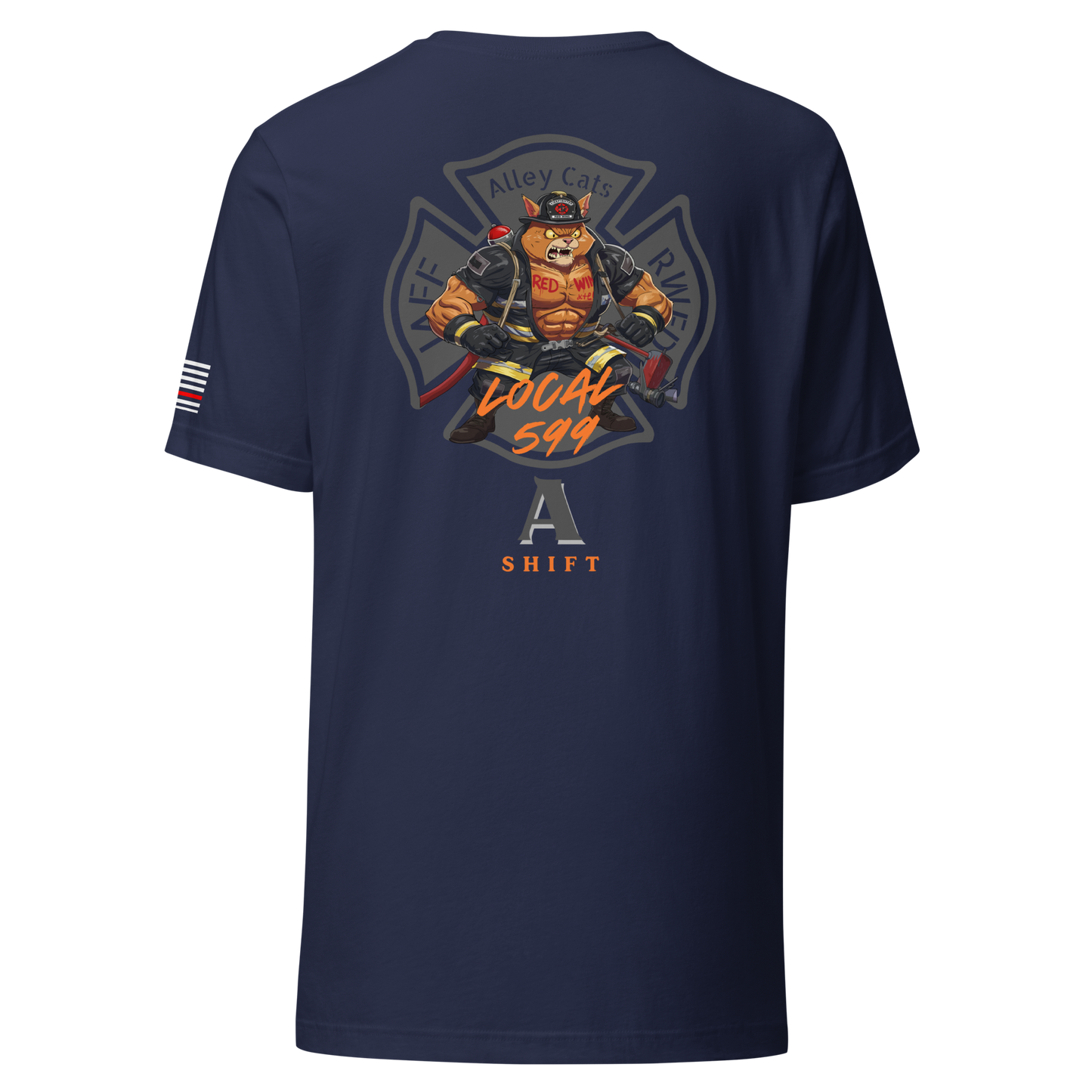 Red Wing Fire Department - Alley Cats A Shift Collection – Helmet Shield Design