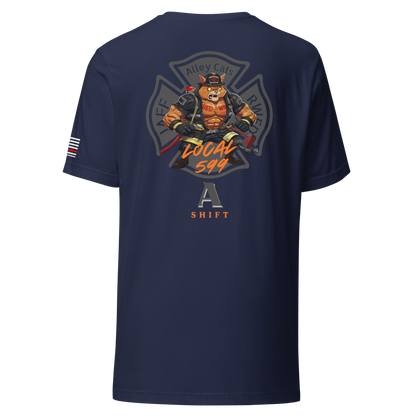 Red Wing Fire Department - Alley Cats A Shift Collection – Helmet Shield Design