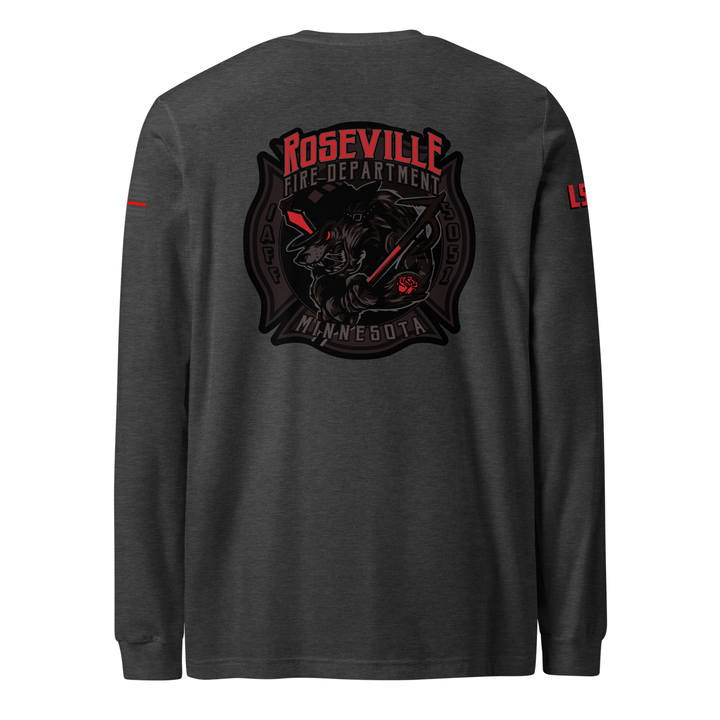 Roseville Fire - Subdued - Local 5051 (Black) - Collection