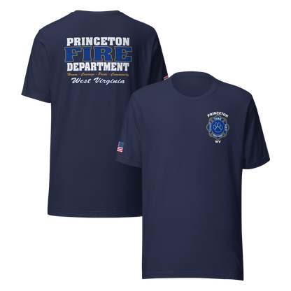 PRINCETON WV FIRE - PAW 2 (#6) (WITH UNION MALTESE ON SLEEVE)