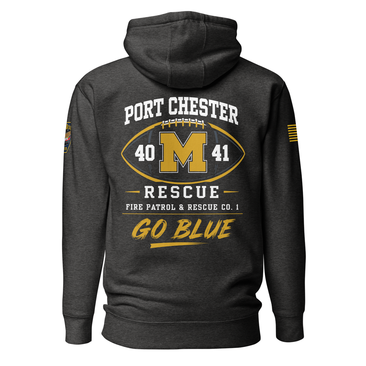 PORT CHESTER RESCUE × MICHIGAN WOLVERINES FOOTBALL #2