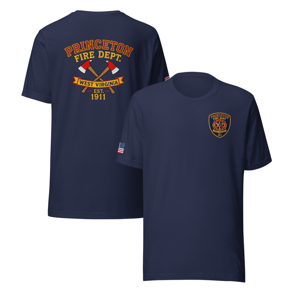 PRINCETON WV FIRE - (#1) COLLECTION  (WITH UNION MALTESE ON SLEEVE)