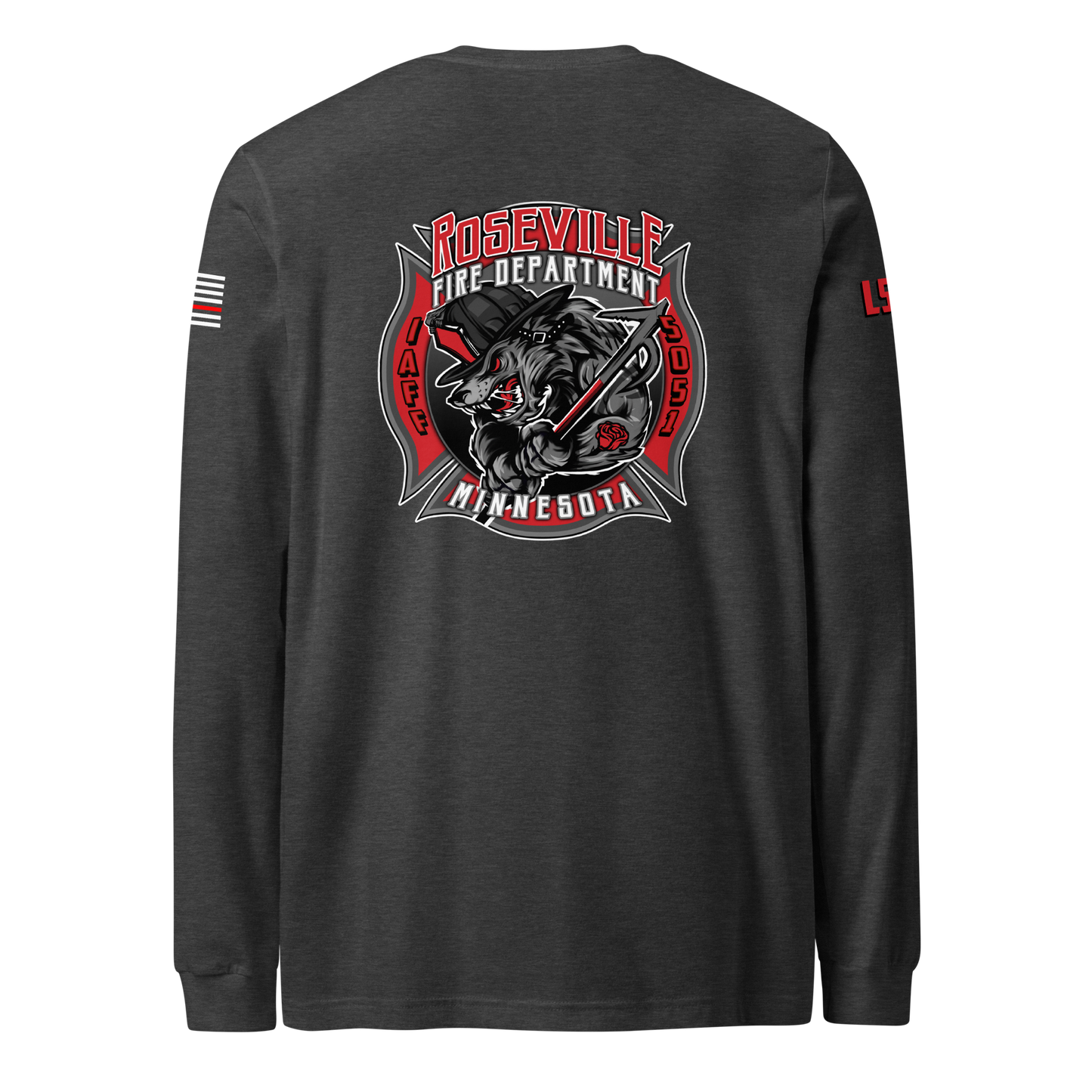 Roseville Fire - Color - Local 5051 (Black) - Collection
