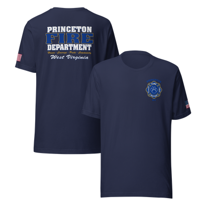 PRINCETON WV FIRE - PAW 2 (#6) (WITH UNION MALTESE ON SLEEVE)