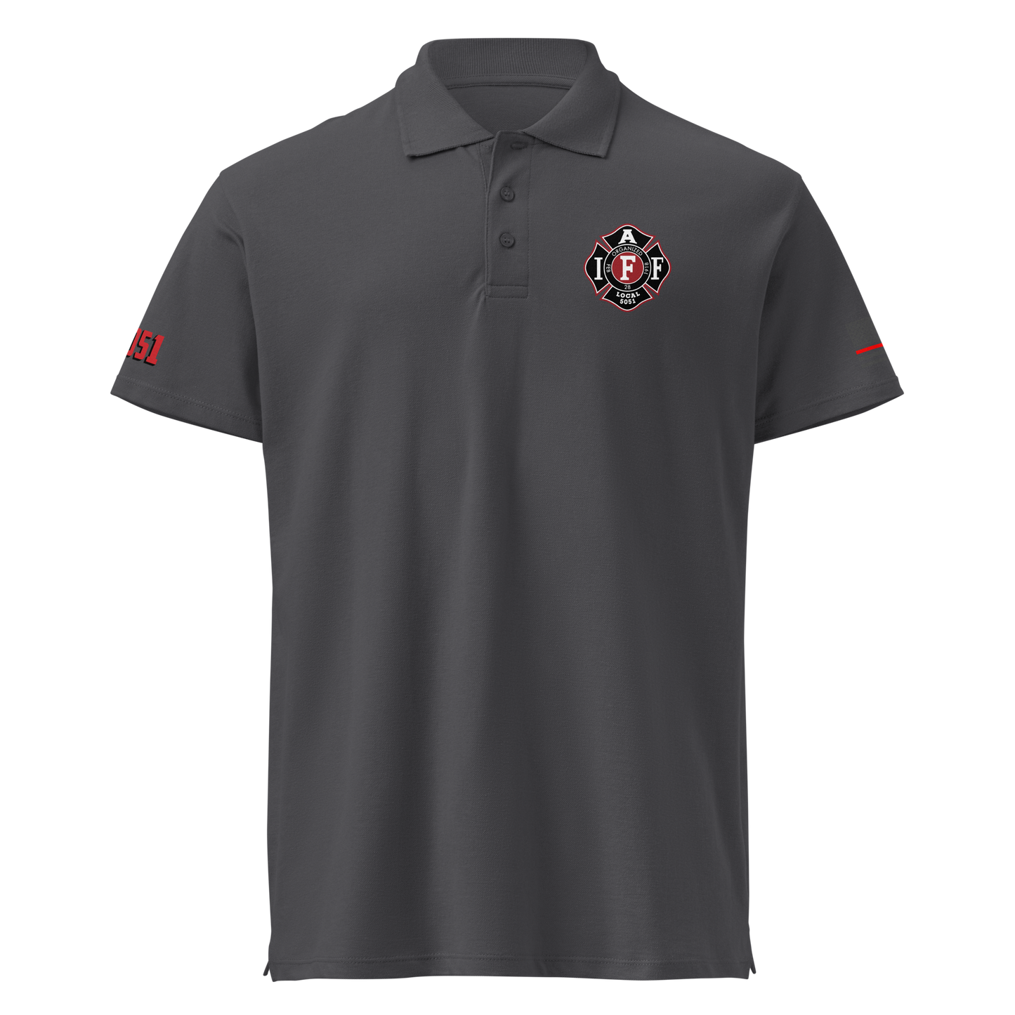 Roseville Fire - Subdued - Local 5051 (Black) - Collection