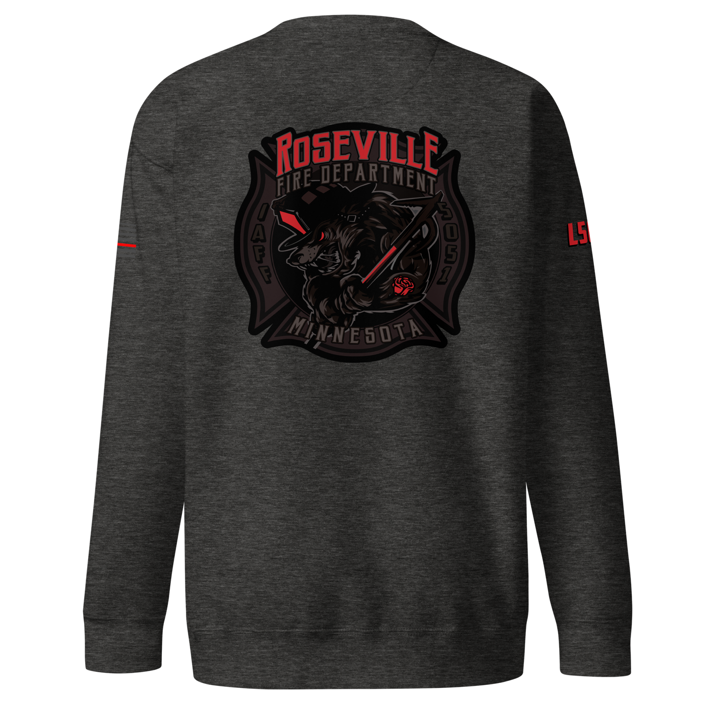 Roseville Fire - Subdued - Local 5051 (Black) - Collection